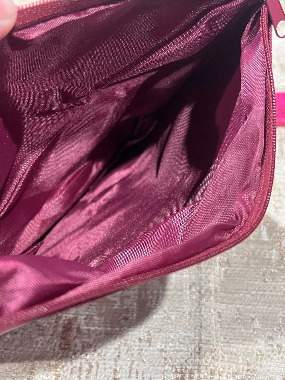 REX MD Travel Bag  Medical Travel Bag for Rx - Burgandy w/Zipper